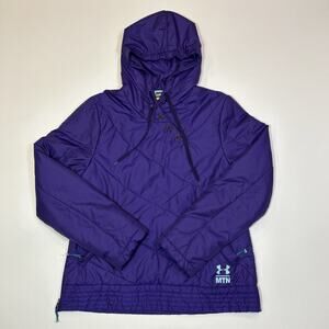 Under Armour Purple MTN Quilted Pullover Jacket | Women’s Large
